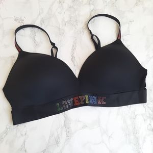 SET PINK WEAR EVERYWHERE PUSH-UP BRA 38 C